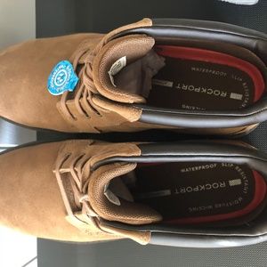 Rockport Boots with Hydroshield, Size 7M